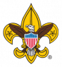 Scouts together at an event